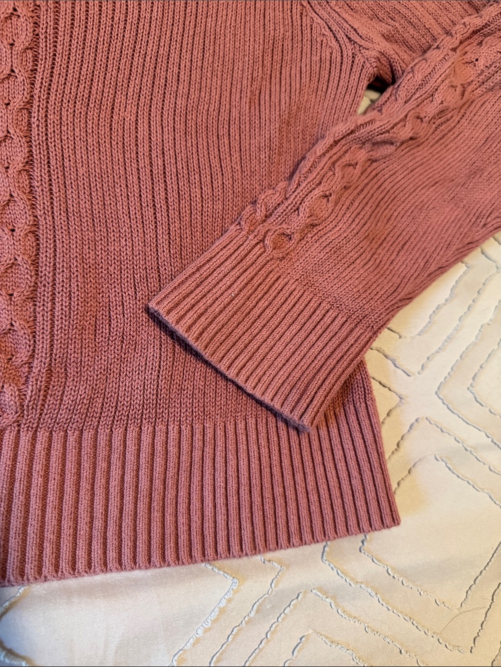 LOFT Cable Knit Sweater Bundle - 2 sweaters - Size S - Picture 4 of 7